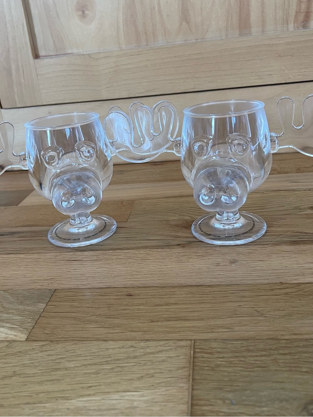Set Of 2 National Lampoon’s Christmas Vacation Acrylic Griswold Moose Cup Mug